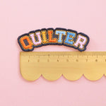 Quilter Iron-On Patch