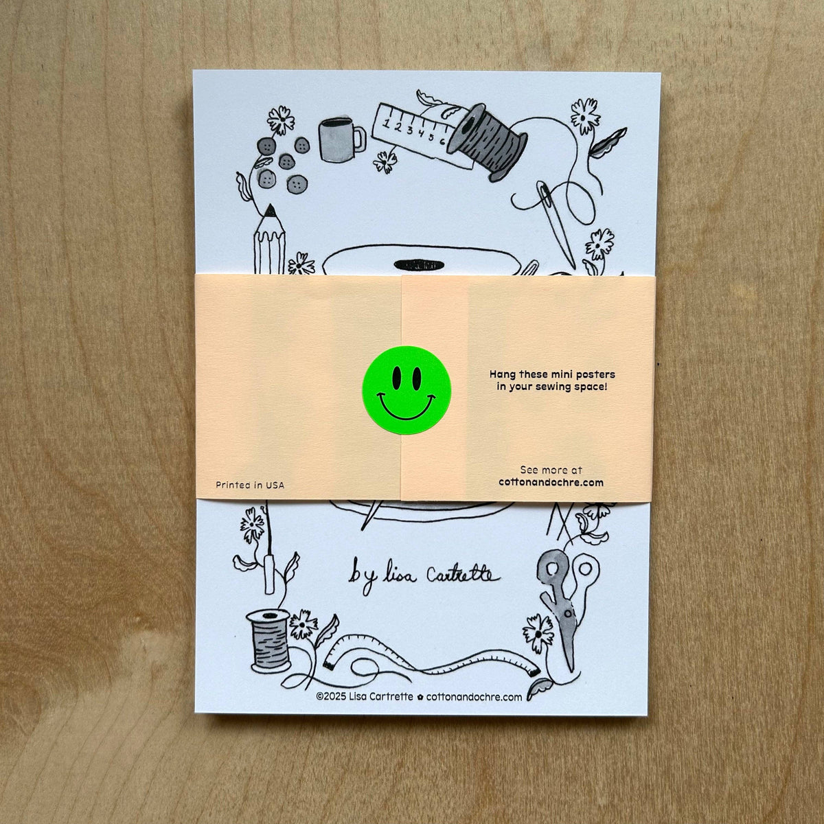 Home Sewing PSA Mini Posters
