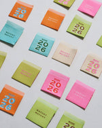 2026 Square Garment Labels: Multi Set of 6