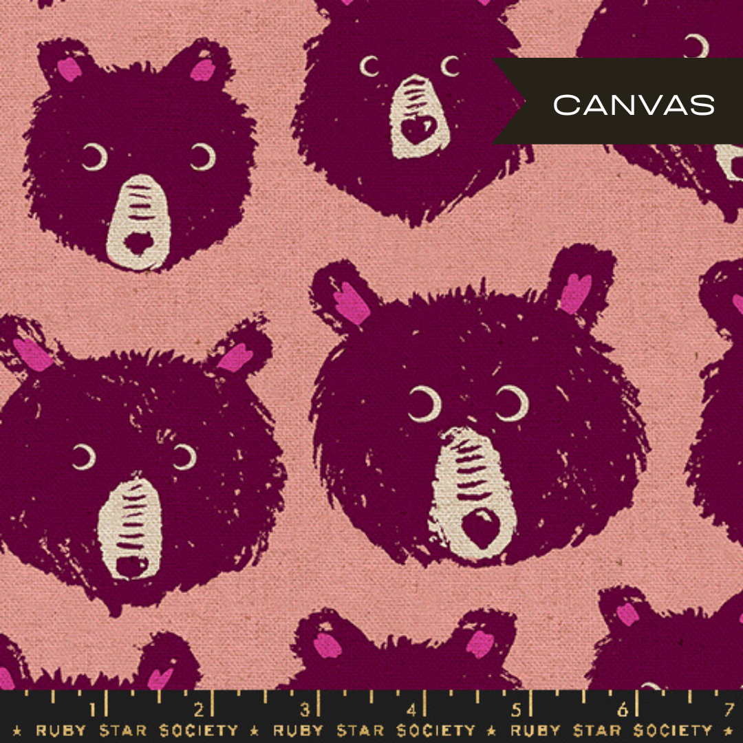 PREORDER TEDDY AND THE BEARS CANVAS|| Peach Fizz