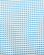 Cotton coupon Love is all: Love is all bleu ciel