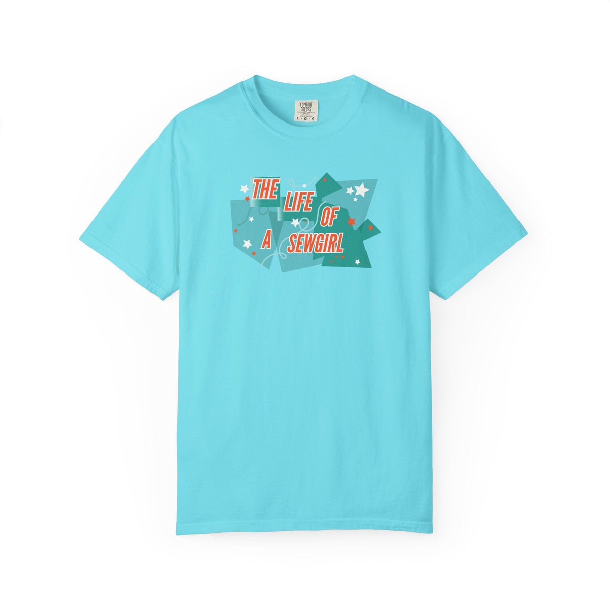 Life of a SewGirl T-Shirt TS12 Inspired Lagoon Blue