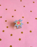 Mini Quilt Hair Claw