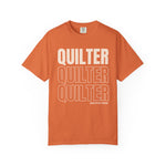 Dark Quilter Soft-Washed T-shirt Burnt Orange