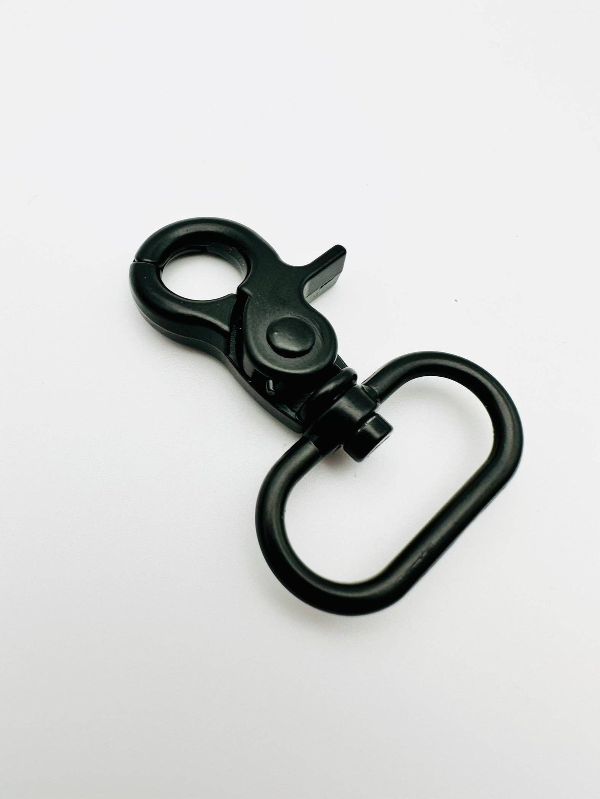 1” circle swivel clasps 2 pack: Silver