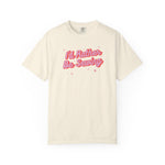 I'd Rather Be Sewing Language Garment-Dyed T-shirt Ivory