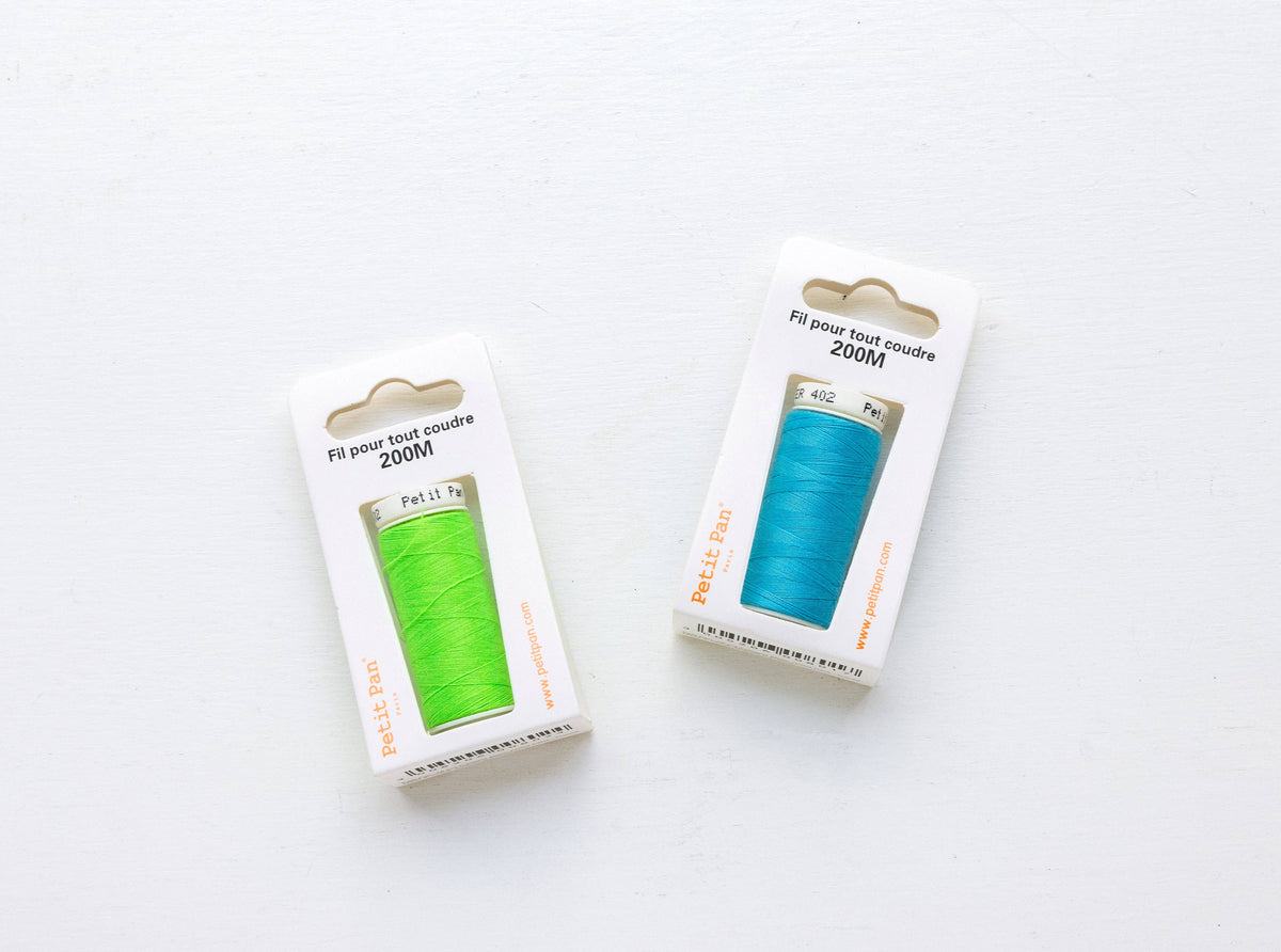 Polyester sewing thread 200m Fluorescent green