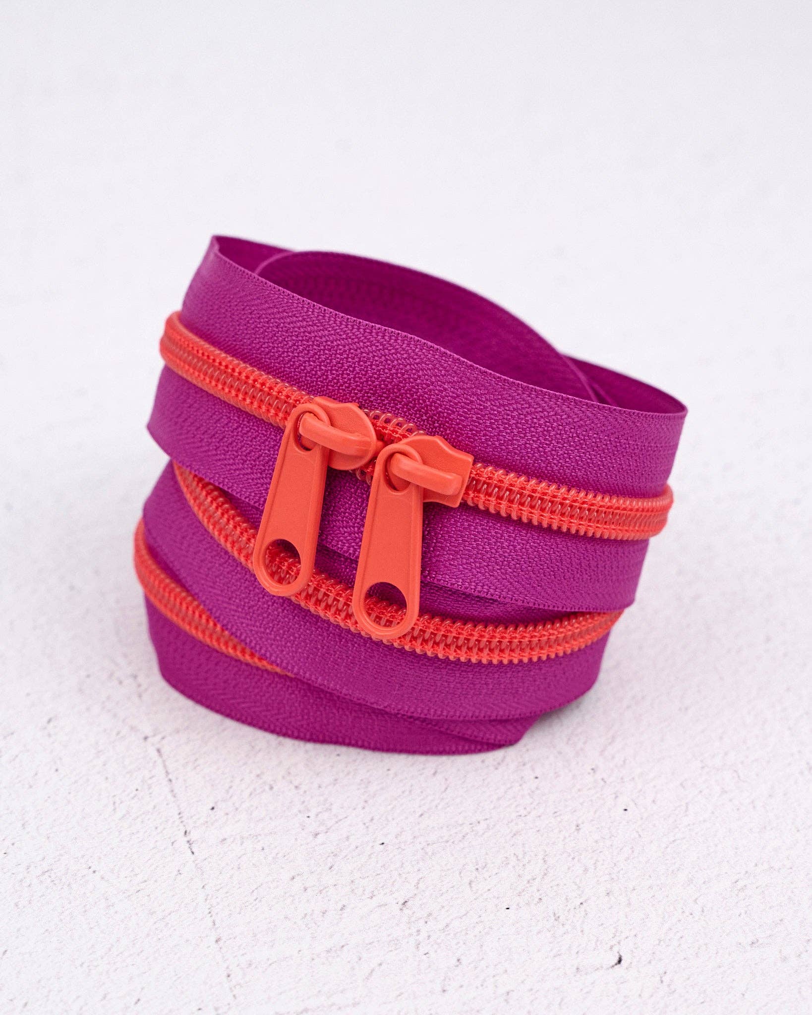 30" Handbag Zipper - Grape Slushy