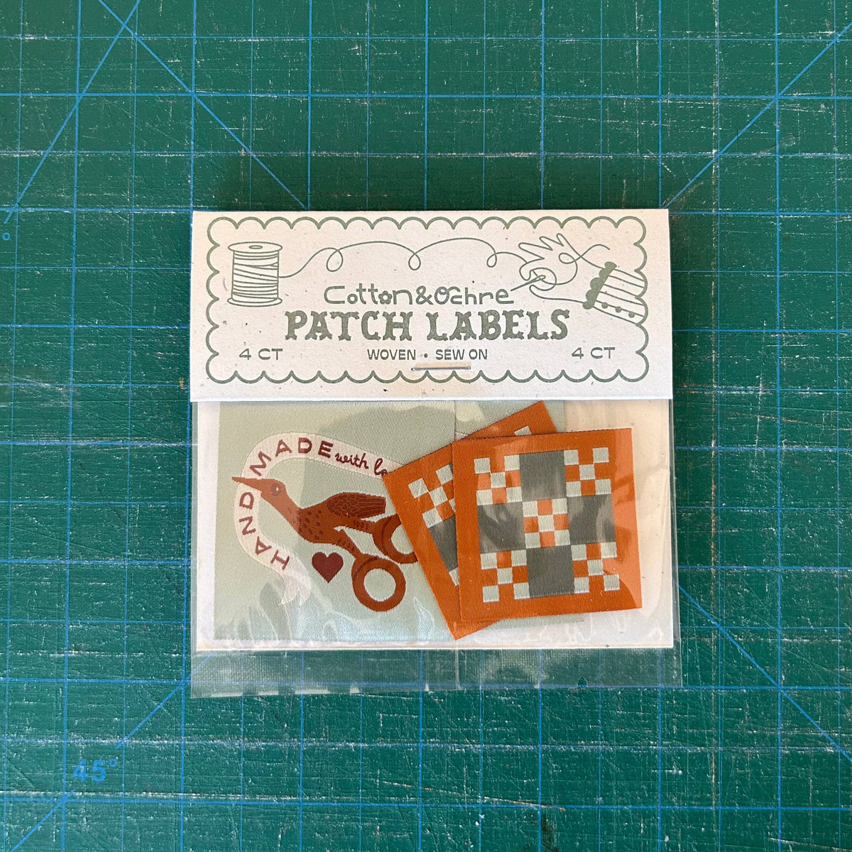 Handmade With Love Woven Patch Label Pack