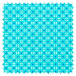 Cyan Mikado cotton coupon: Light blue / Mikado Cyan