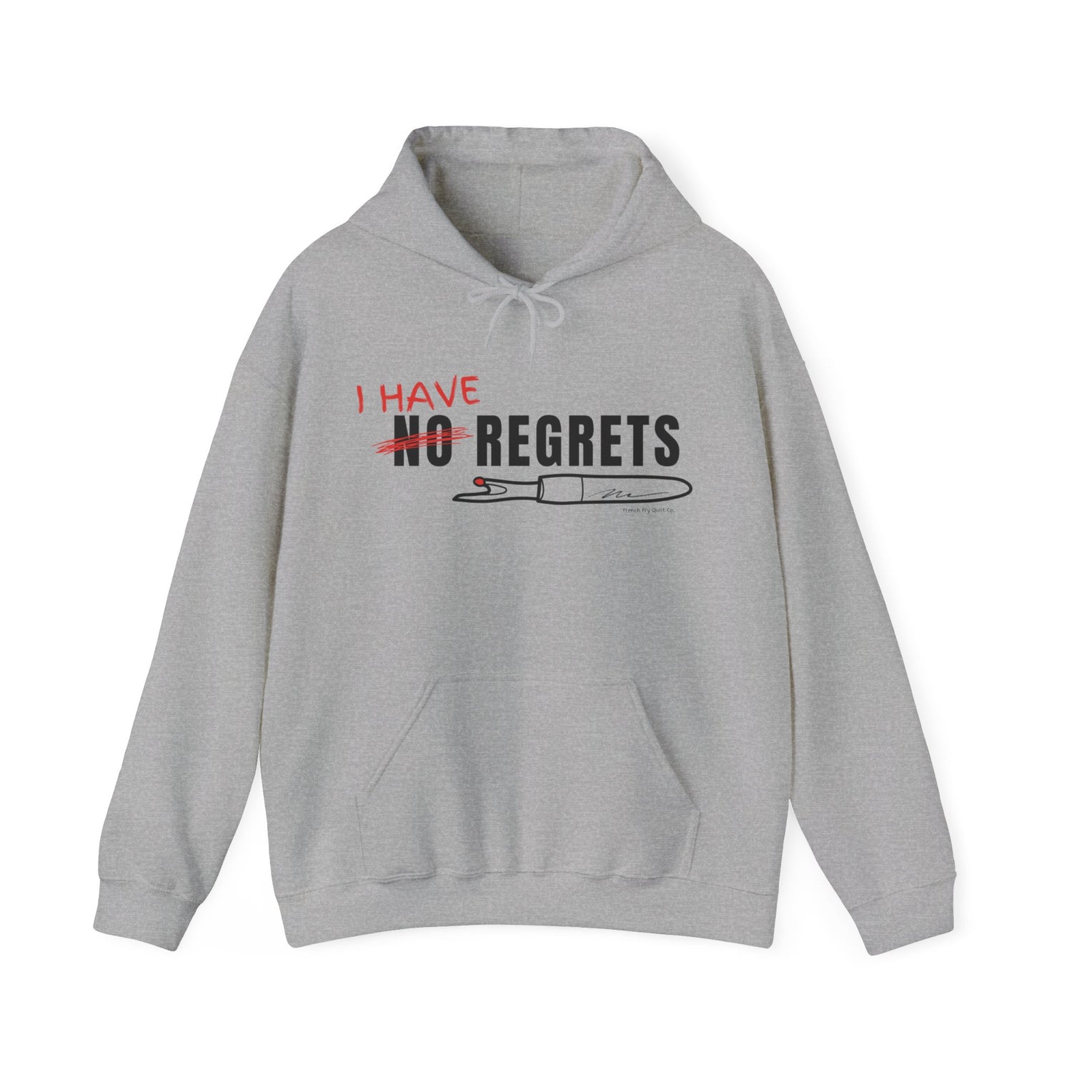 "I Have Regrets" Unisex Heavy Blend™ Hooded Sweatshirt