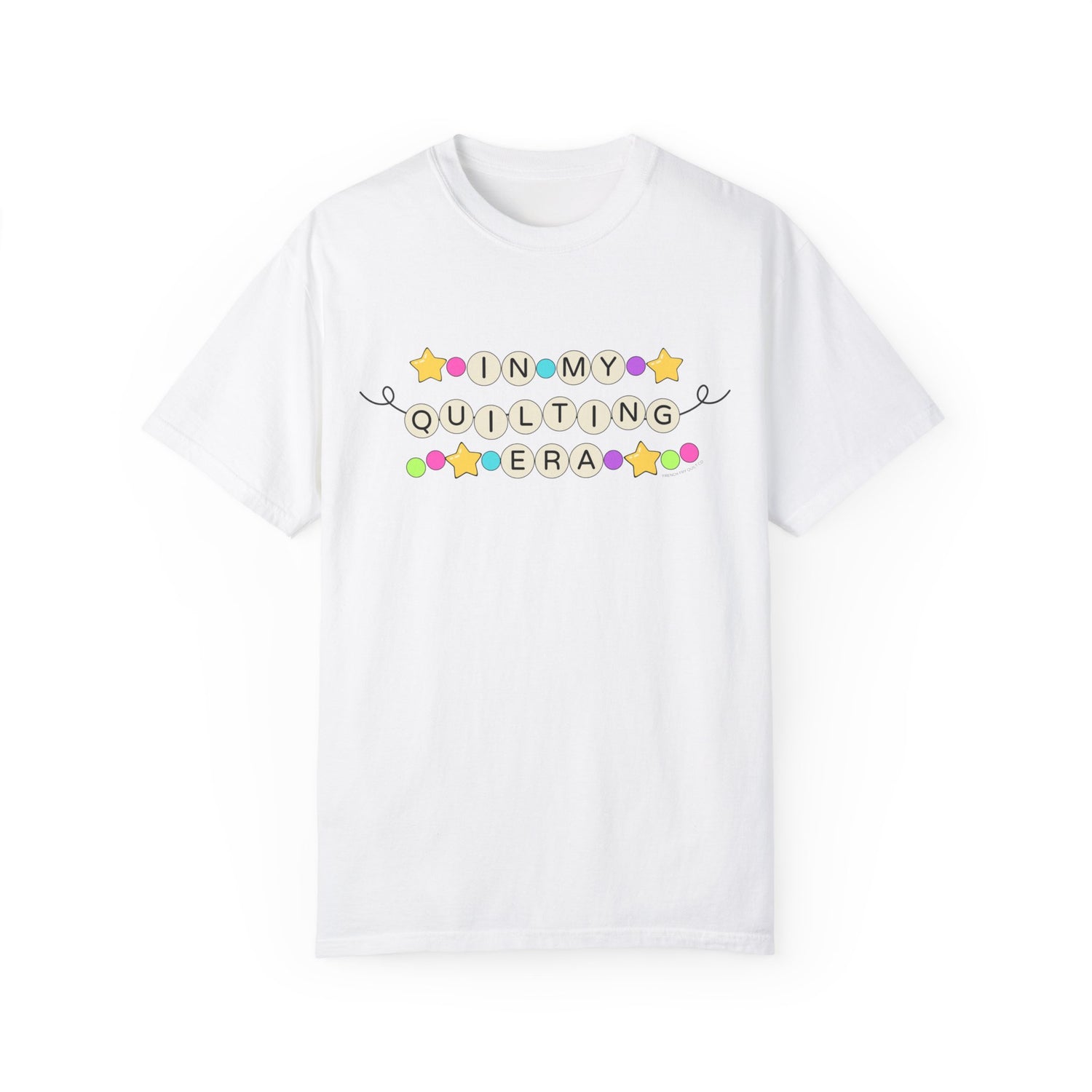 "In My Quilting Era" Unisex Garment-Dyed T-shirt