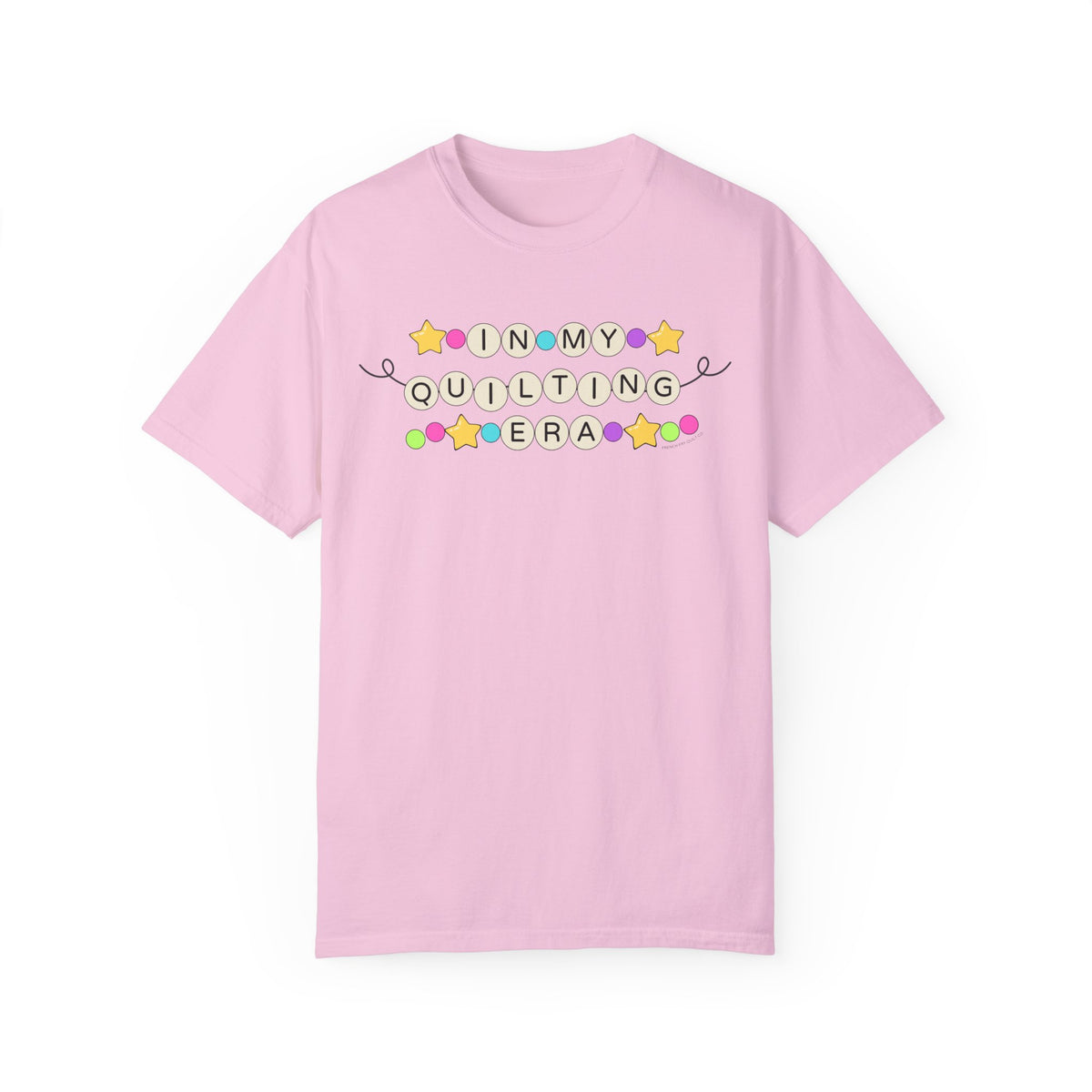 "In My Quilting Era" Unisex Garment-Dyed T-shirt Blossom