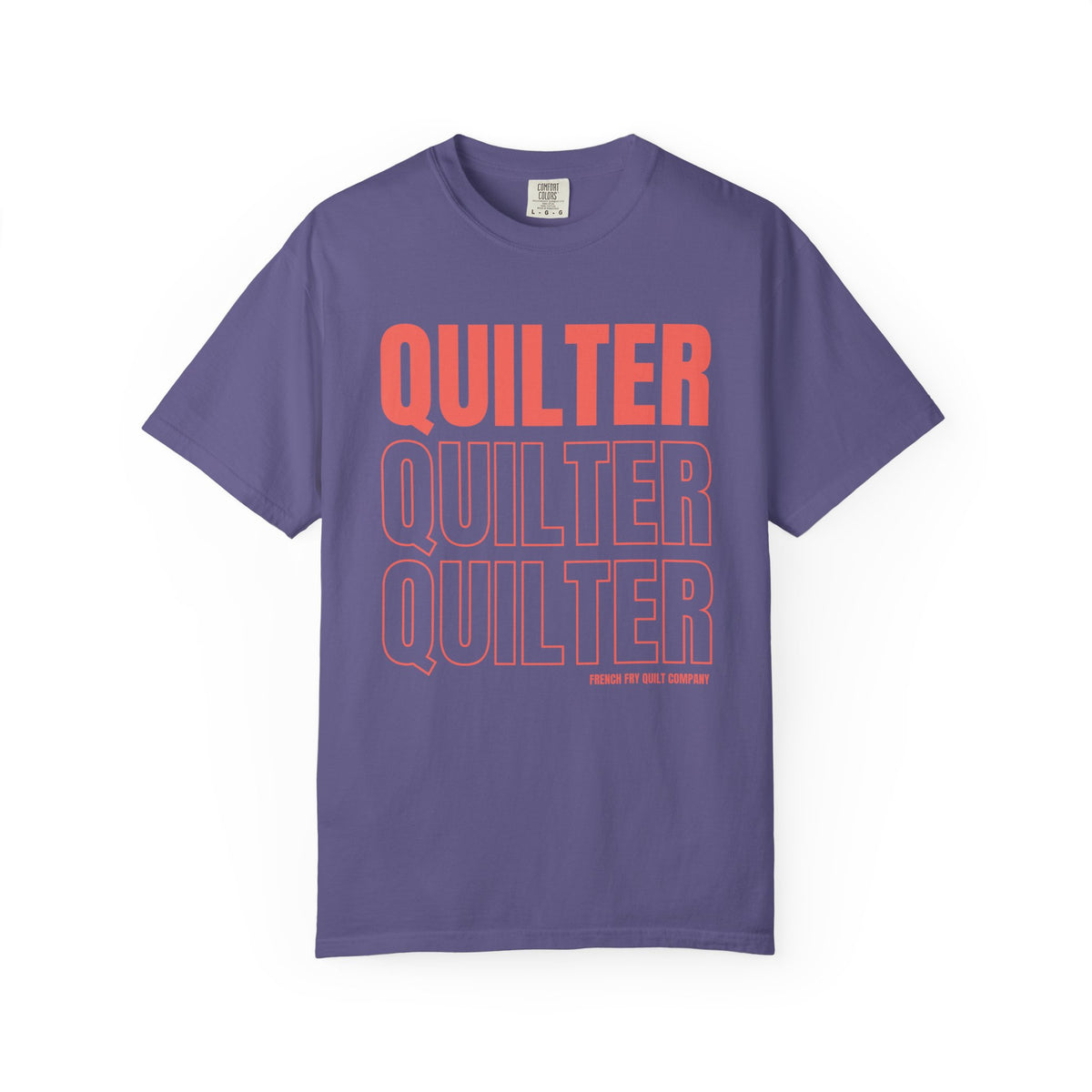 Dark Quilter Soft-Washed T-shirt Grape