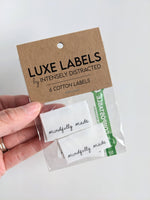 Legendary Light | Cotton Luxe Labels: Blue: An Elegant Weapon For a More Civilized Age