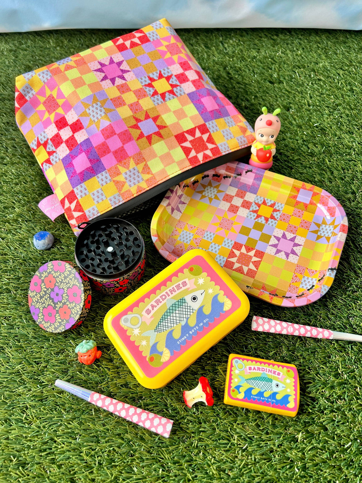 Small Patchwork Quilt Tray: Perfect