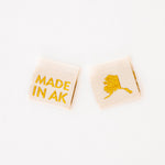 Made in My State Gold Woven Labels: Nevada