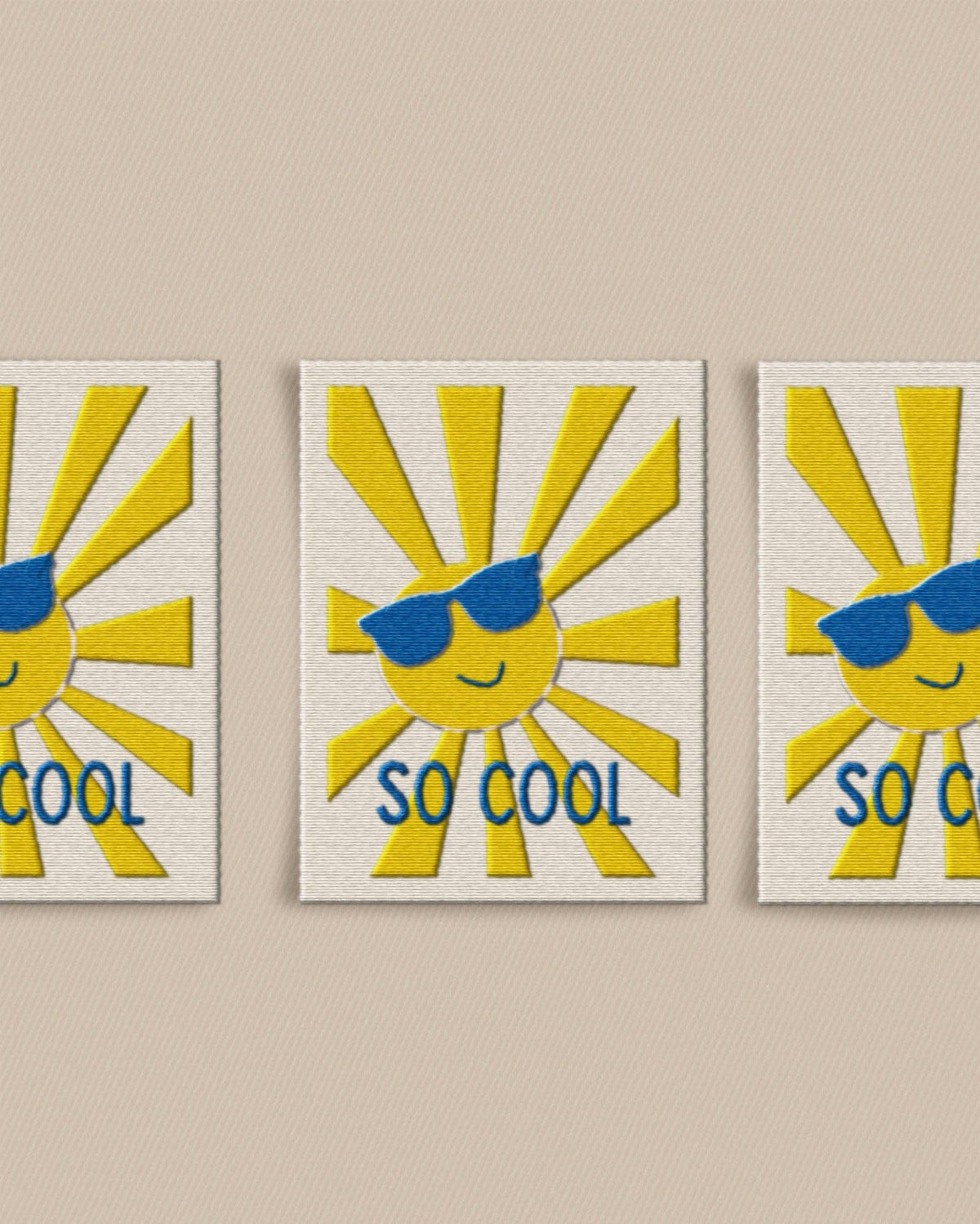 So Cool Large Garment Labels: Set of 6