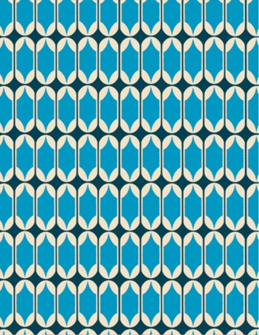 PREORDER TRINKETRY || Matchbook Bright Blue || Cotton Quilting Fabric