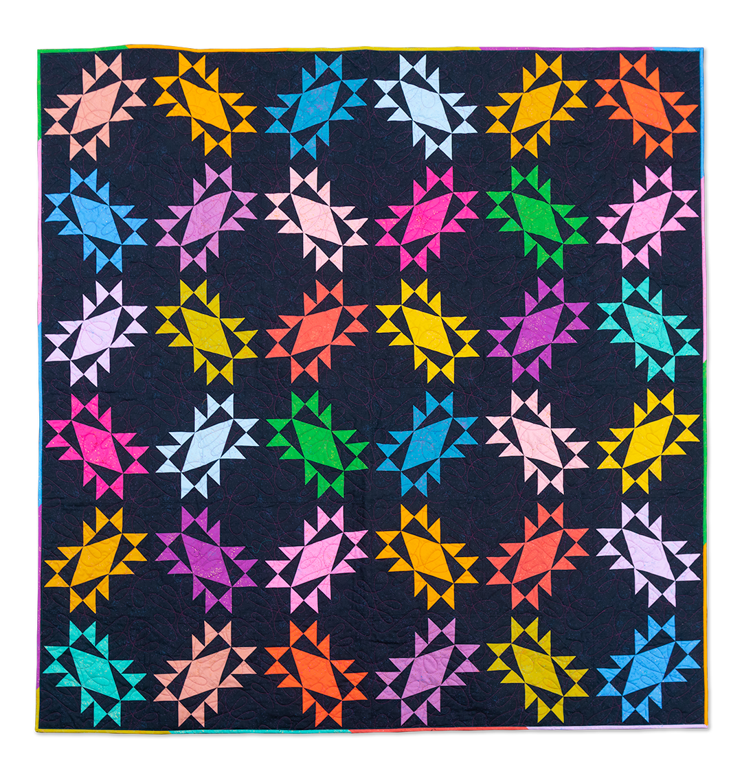 Folkwell Quilt Pattern: Printed