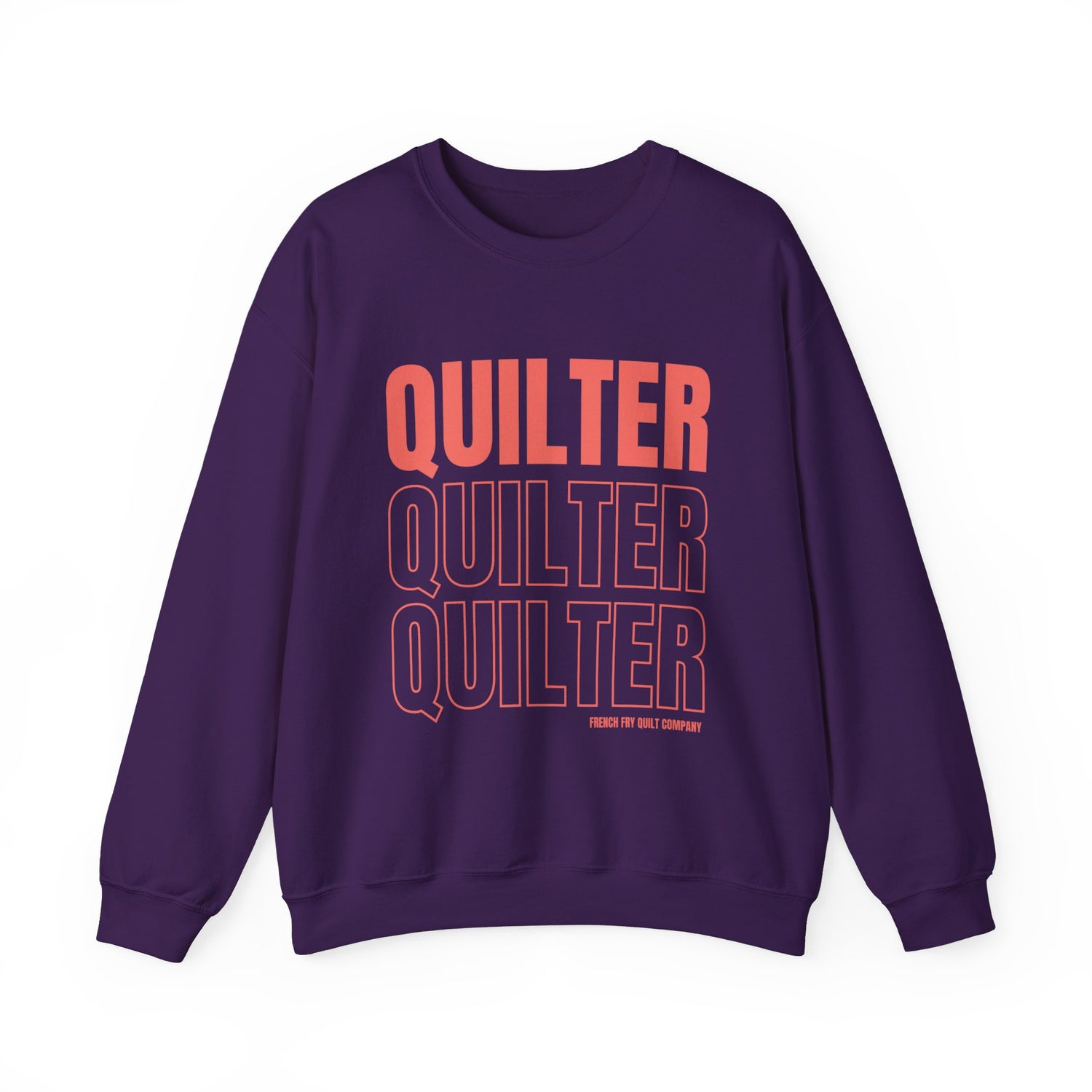 Dark "Quilter" Unisex Heavy Blend™ Crewneck Sweatshirt