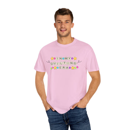 "In My Quilting Era" Unisex Garment-Dyed T-shirt