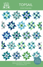 Topsail Quilt Pattern Printed