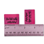 Pink - You Look Really Pretty Today! | Woven Sew-in Labels - Pack of 5