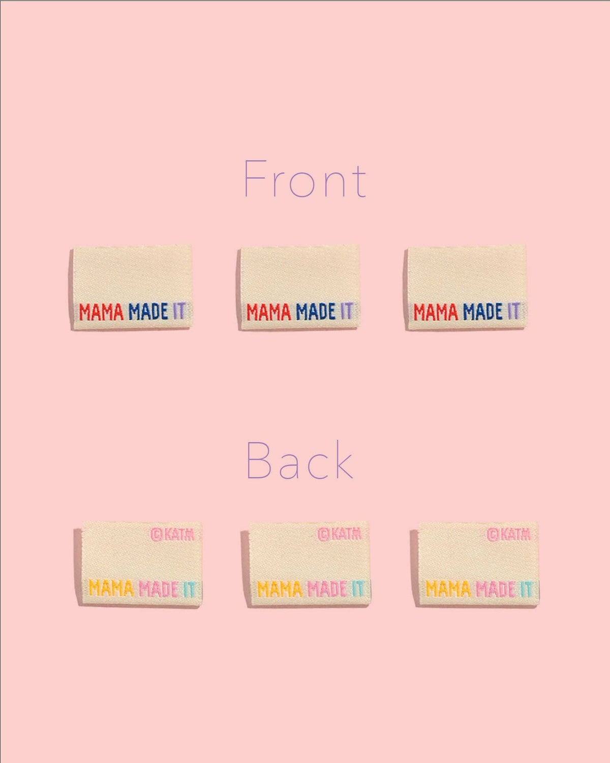 Mama Made It Woven Labels | 6 Labels