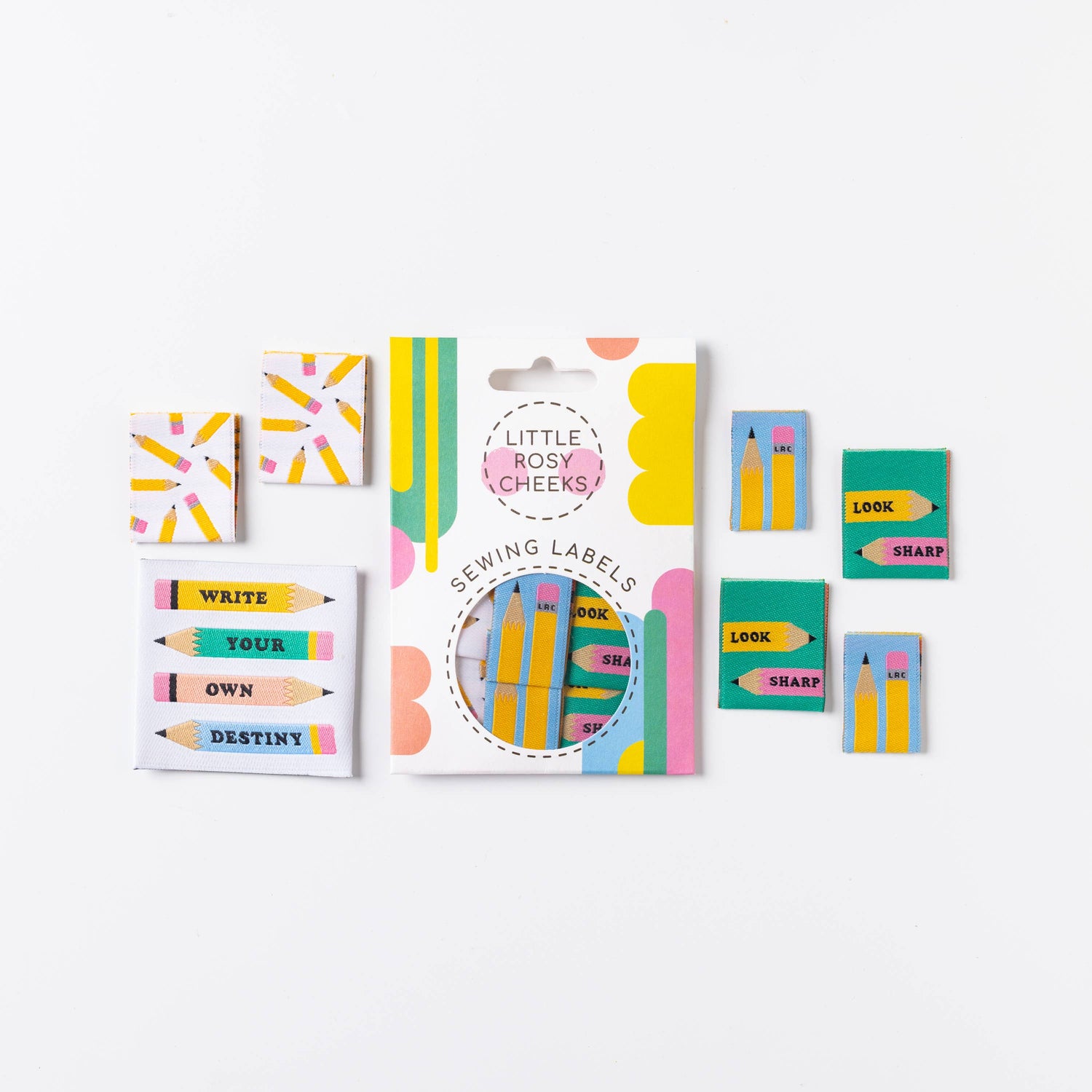 WRITE YOUR OWN DESTINY || Pack of 7 sewing labels