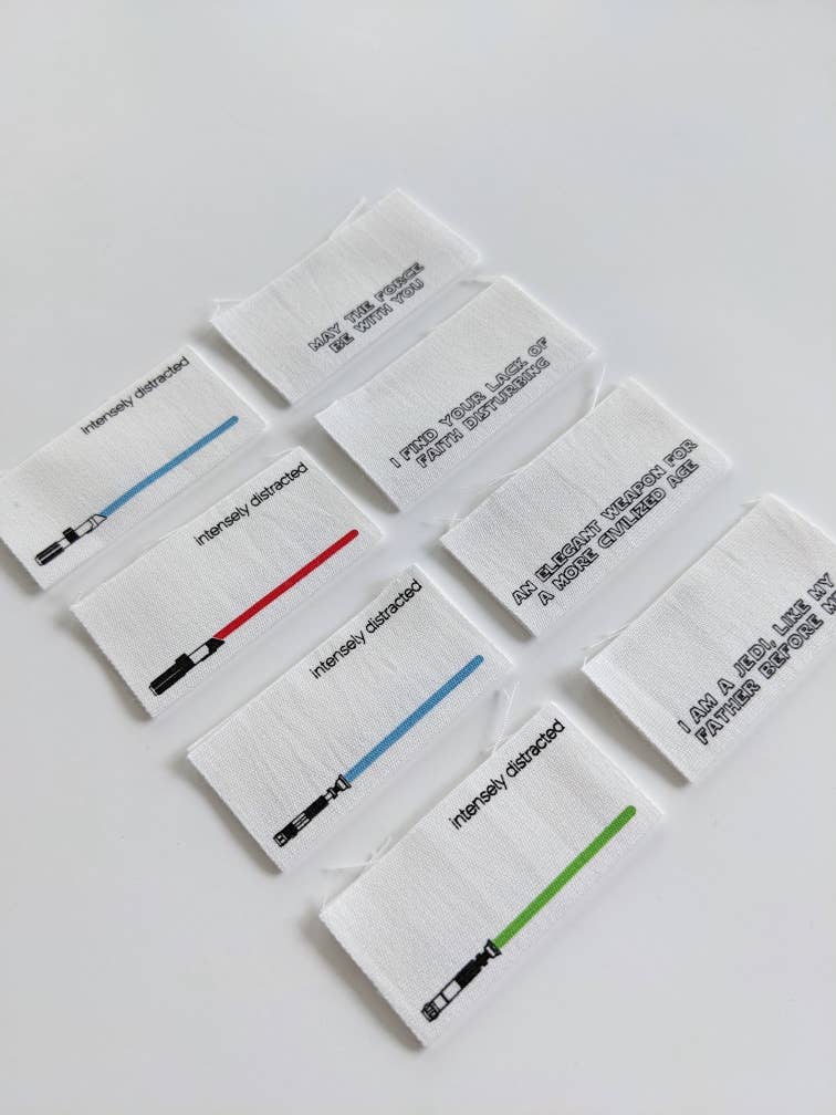 Legendary Light | Cotton Luxe Labels: Red: I Find Your Lack of Faith Disturbing