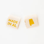 Made in My State Gold Woven Labels: Nevada