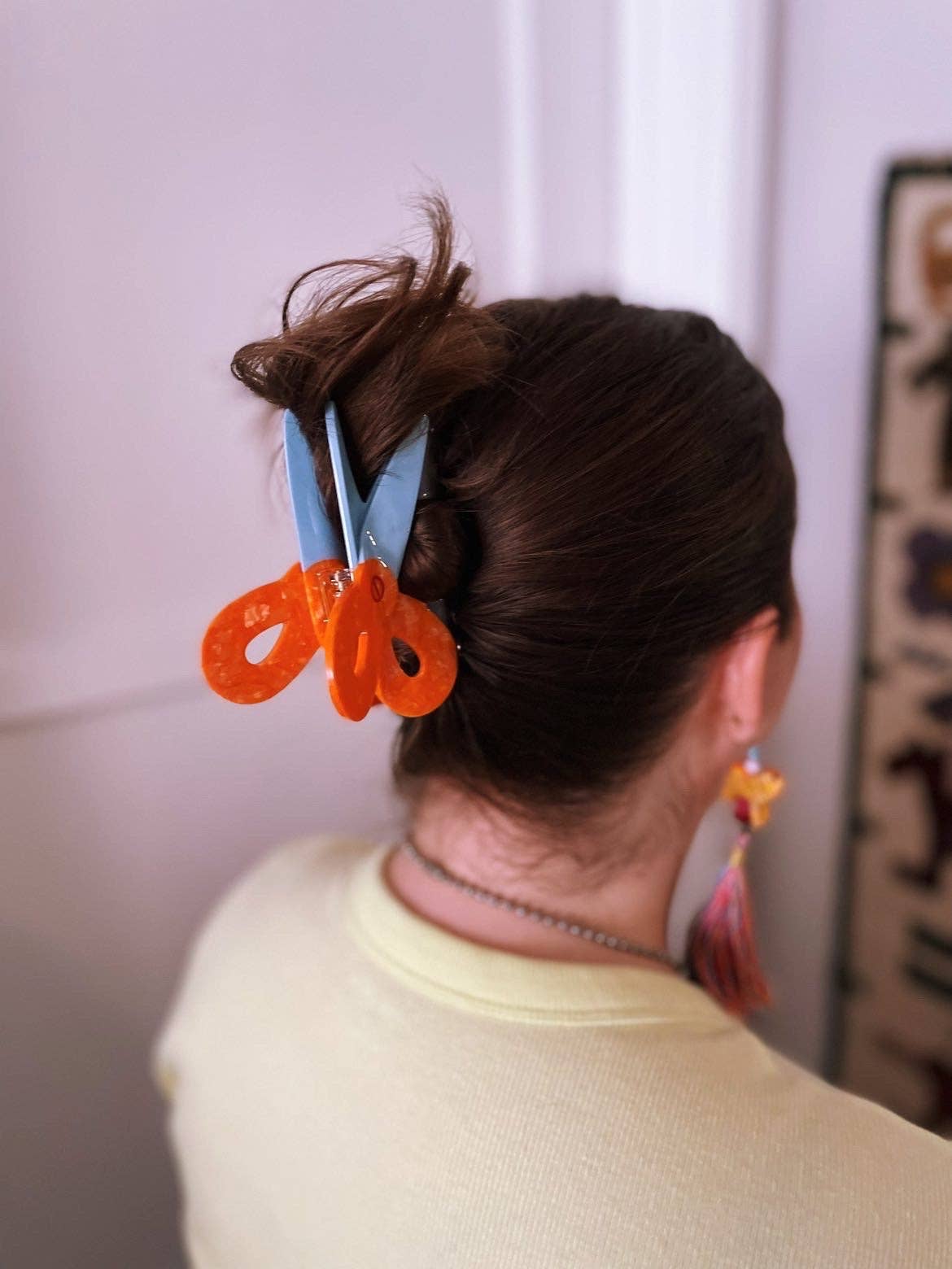 Scissors Hair Claw: Large