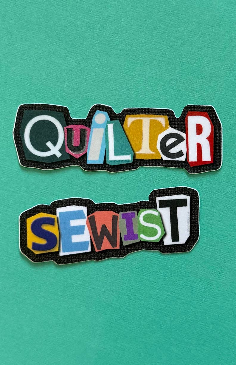 Ransom Quilter Sticker