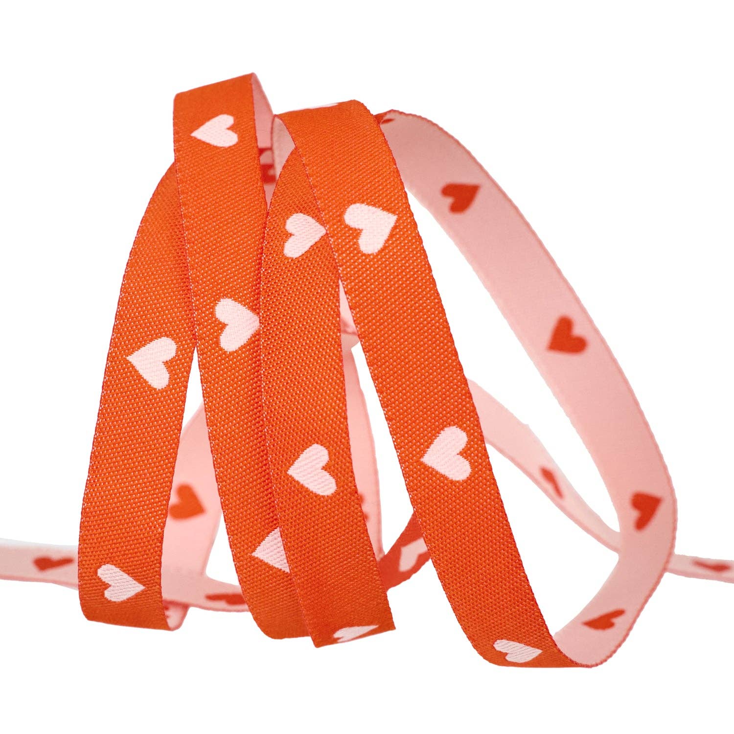 Hearts and Sparks - Hearts in Red - 3/8" width - by Melody Miller - BTY