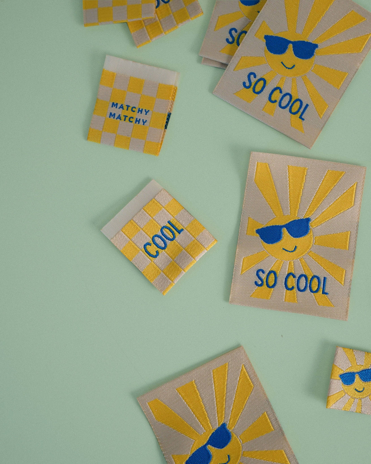 So Cool Large Garment Labels: Set of 6