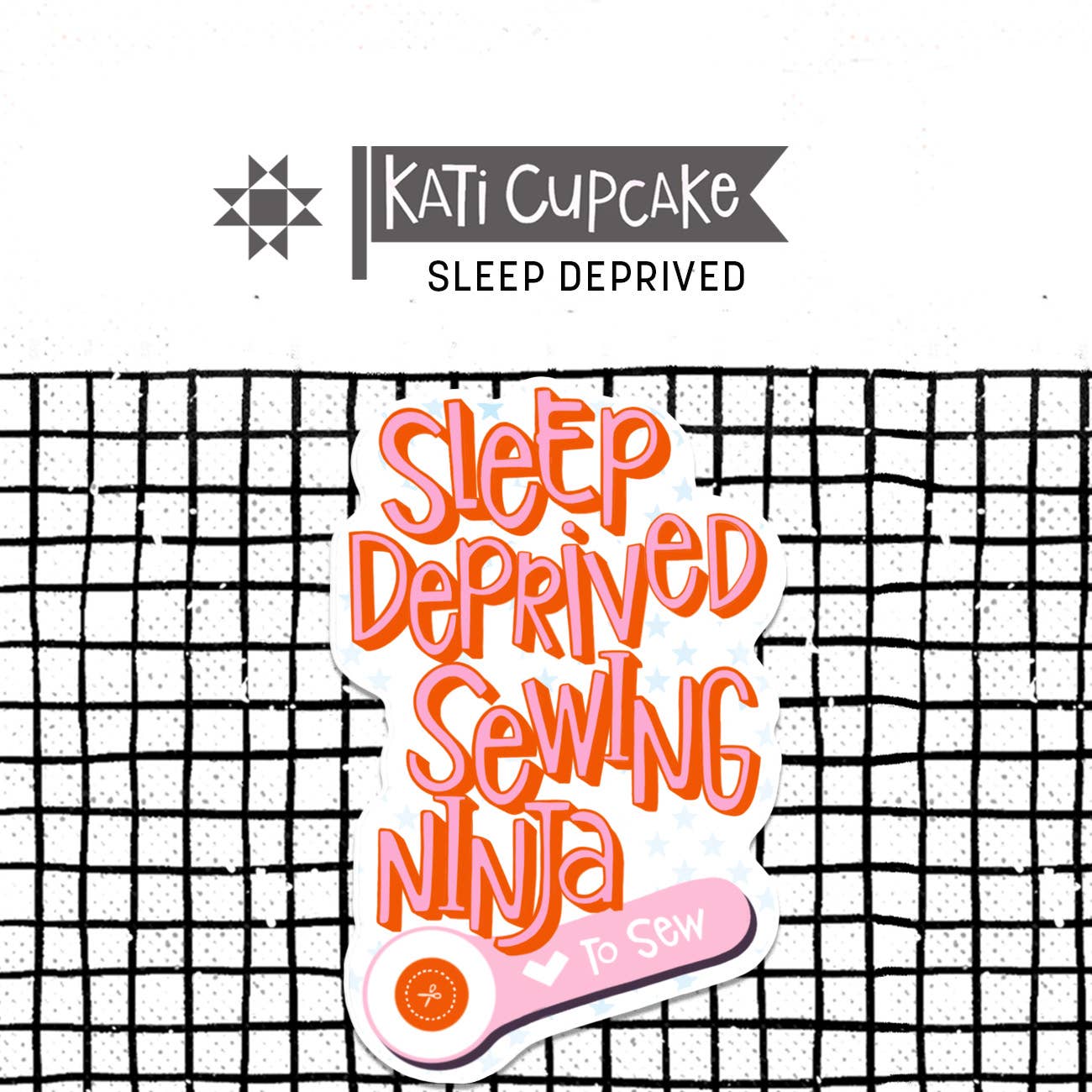 Sleep Deprived - Sticker (Unpackaged)