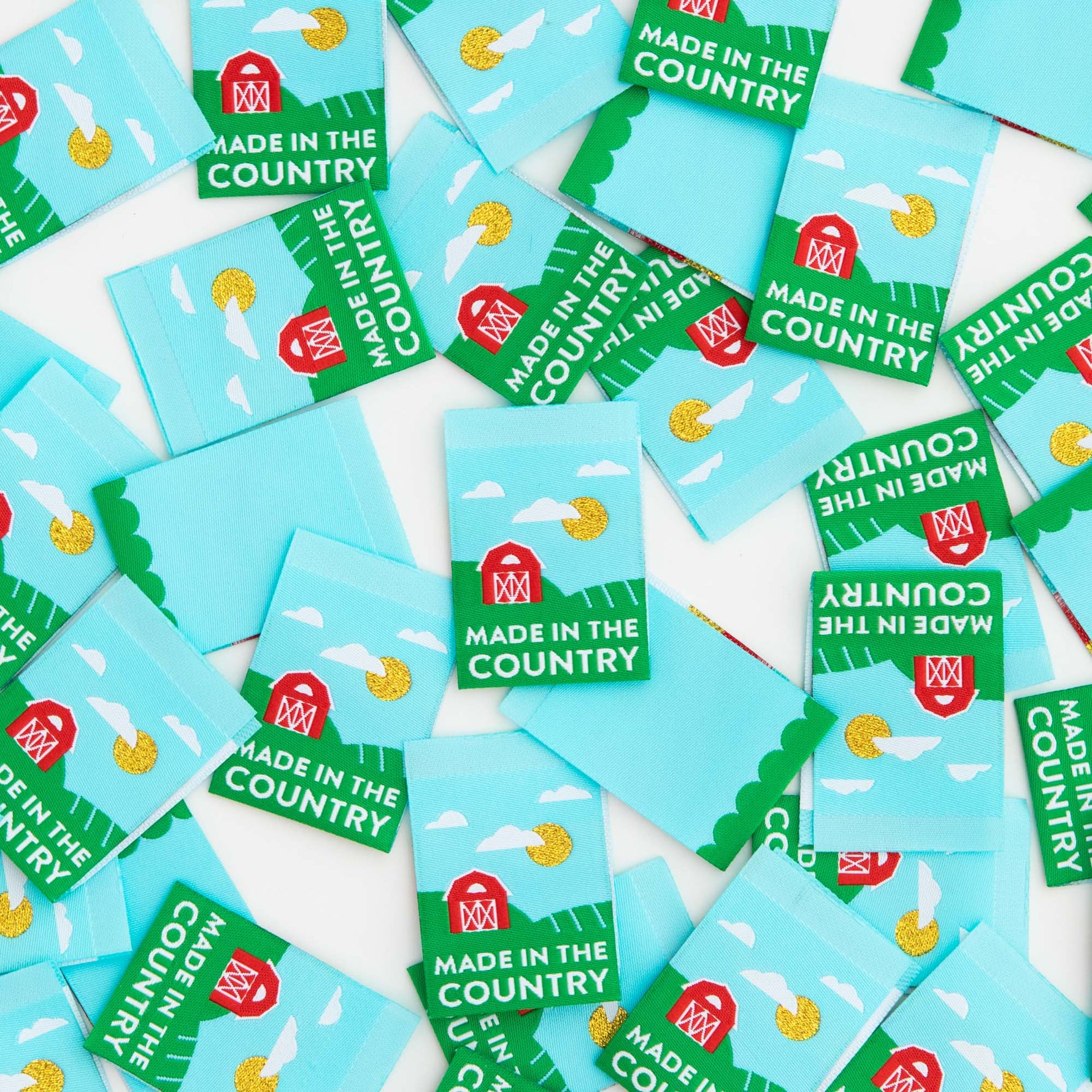 Made in the Country - Sewing Woven Clothing Label Tags