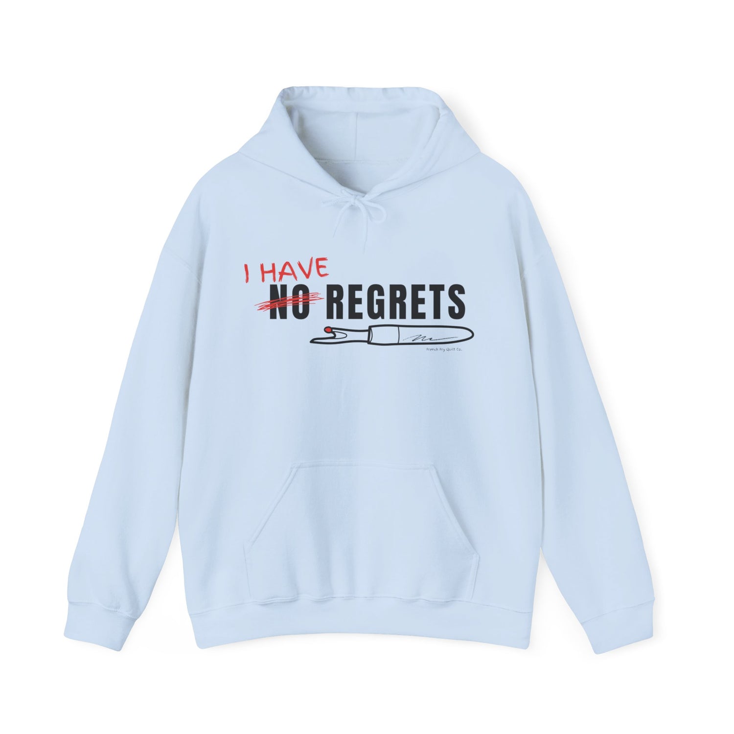 "I Have Regrets" Unisex Heavy Blend™ Hooded Sweatshirt