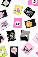 Spooky Night - Woven Label Pack - 8 PACK