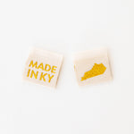 Made in My State Gold Woven Labels: Nevada