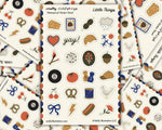 Little Things Illustrated Waterproof Vinyl Sticker Sheet