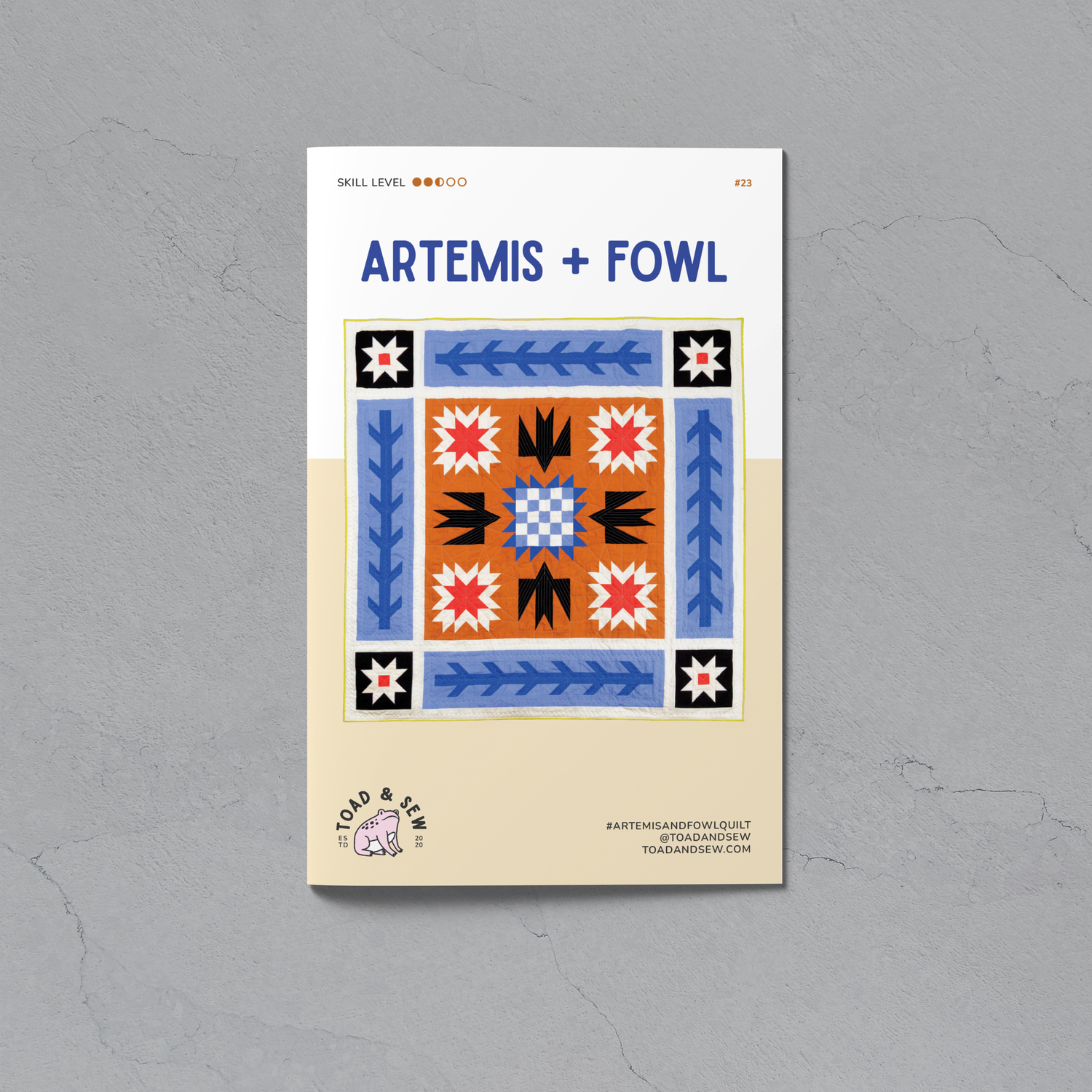Artemis + Fowl Quilt Pattern: Printed
