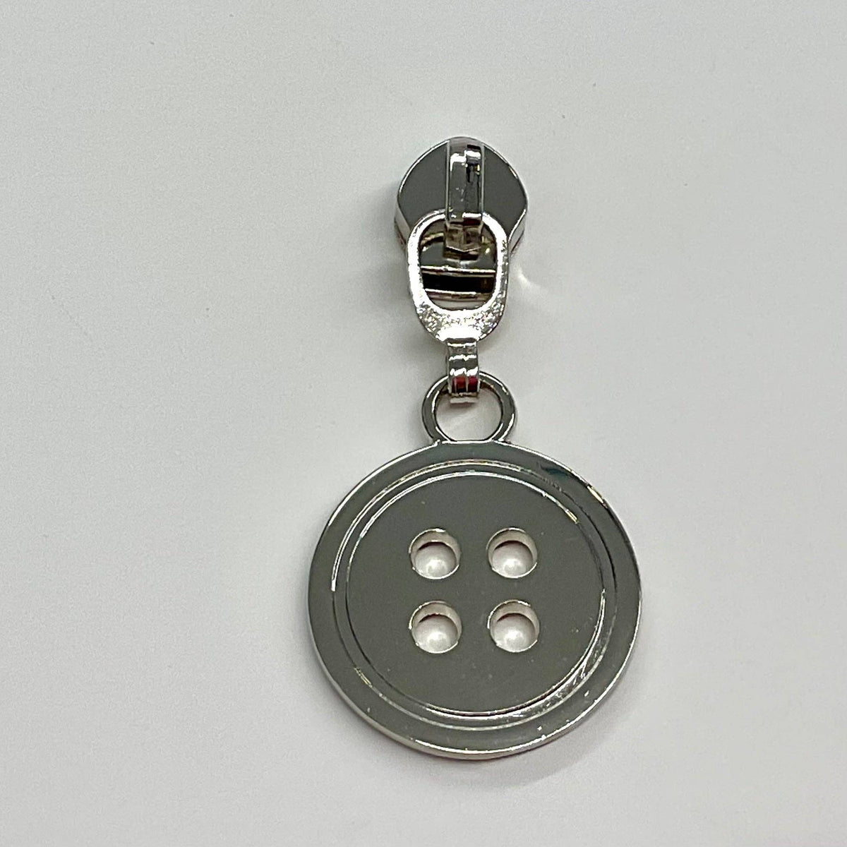 Button Zipper Pulls: Rainbow / 5 pk