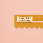 Made by Grandma Woven Sewing Labels Earth Tones