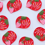 Tomato Pincushion Iron-On Patch