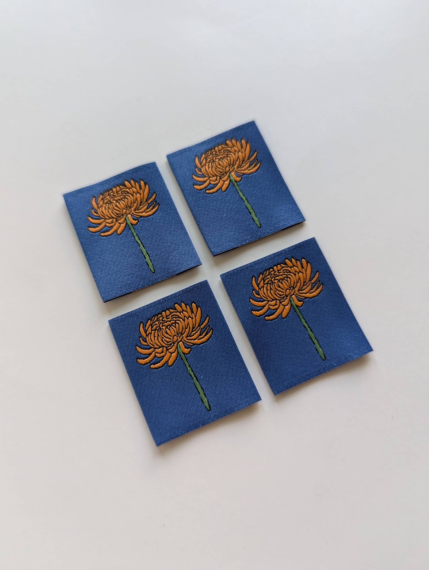 November Chrysanthemums | Woven Luxe Labels