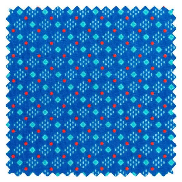 Chifoumi ultramarine cotton coupon: Dark blue / Chifoumi overseas