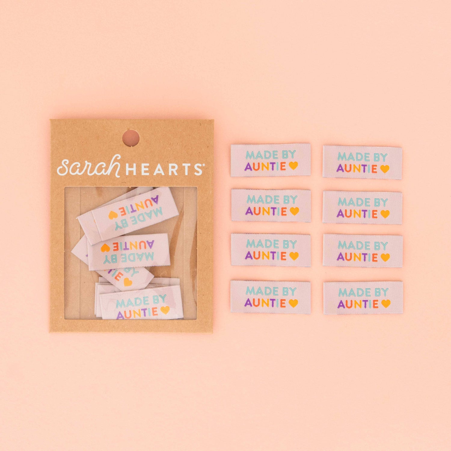 Made by Auntie - Sewing Woven Clothing Label Tags