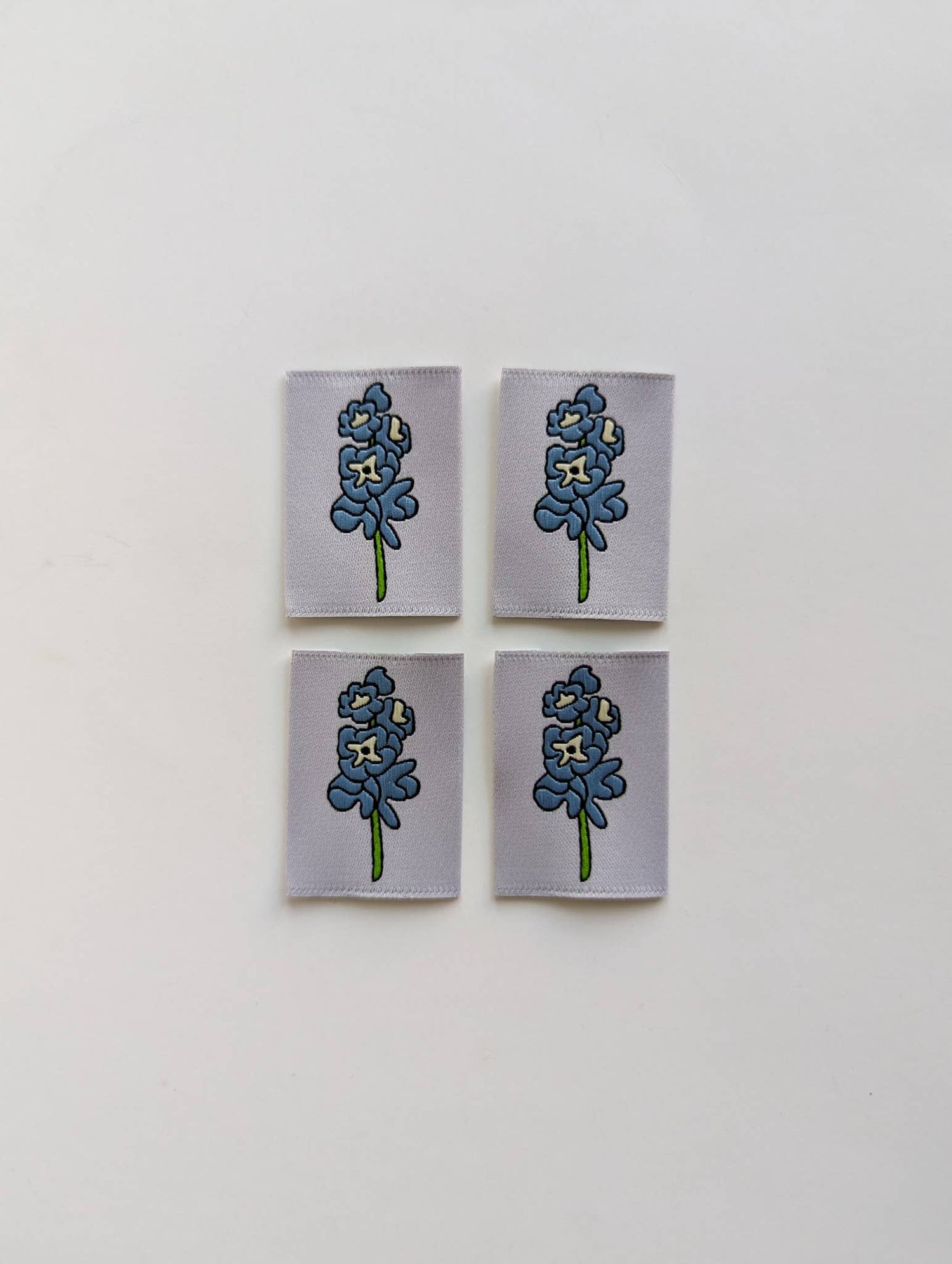 July Delphiniums | Woven Luxe Labels